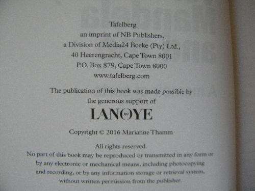 HITLER, VERWOERD, MANDELA AND ME  A Memoir of sorts  by Marianne Thamm