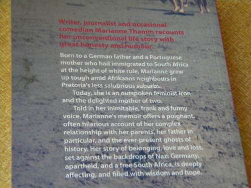 HITLER, VERWOERD, MANDELA AND ME  A Memoir of sorts  by Marianne Thamm