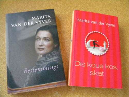 2 X MARITA VAN DER VYVER: Bestemmings  en  Dis koue kos, skat (Romans)