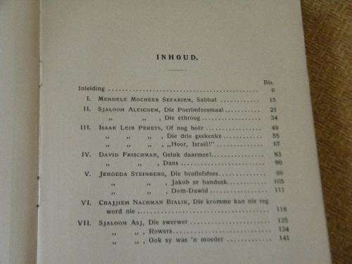 NIEU-HEBREEUSE KORTVERHALE  Versamel en vertaal deur Prof. Dr. B Gemser