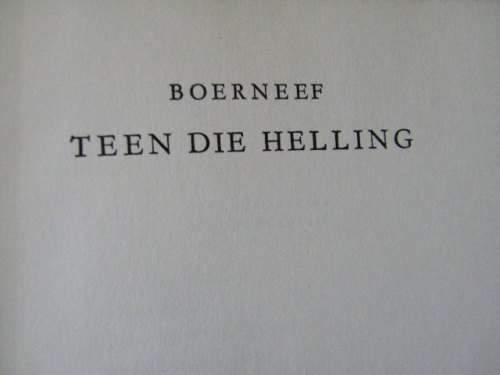 3 HARDEBANDE  Bart Nel (J van Melle), Over-die-berge (D F Malherbe) en Teen die helling (Boerneef)