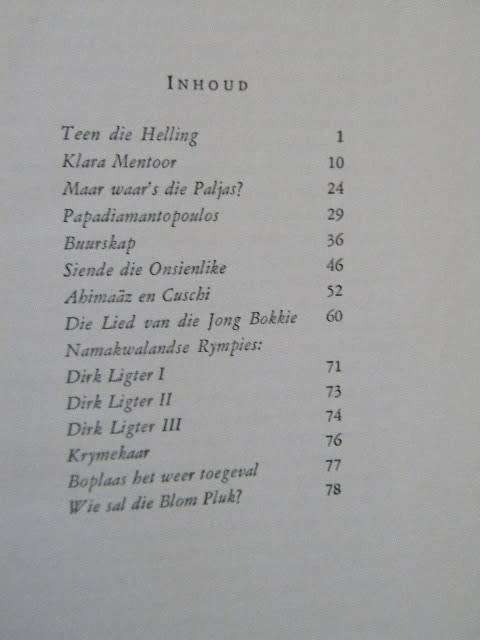 3 HARDEBANDE  Bart Nel (J van Melle), Over-die-berge (D F Malherbe) en Teen die helling (Boerneef)