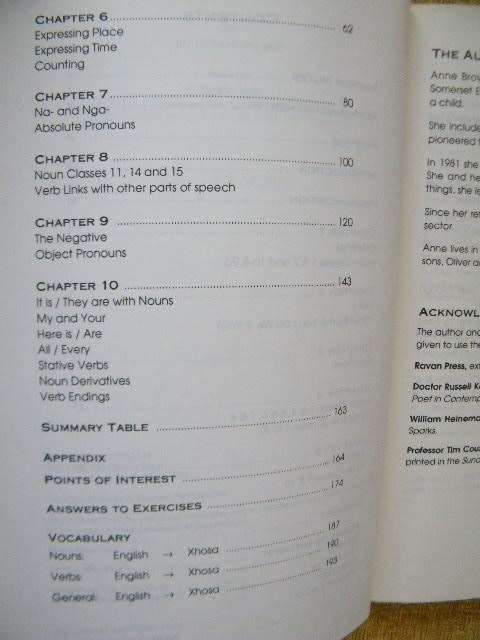 2 SOFTCOVERS: LEARN XHOSA  with Anne Munnik  and  AFRIKAANS-XHOSA/XHOSA-AFRIKAANS WOORDEBOEK