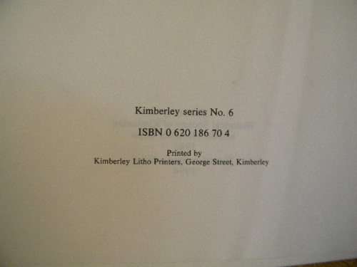 EARLY KIMBERLEY: A photographic Souvenir  by Vida Qllen