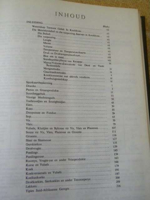 KOS EN KOOKKUNS  EERSTE GEMETRISEERDE UITGAWE