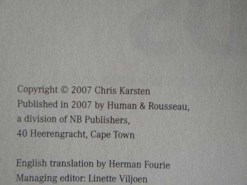 BAD KIDS  South African youngsters who rob and kill  by Chris Karsten  (True Crime)