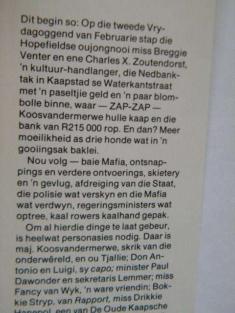 ZAPZAP In Seepunt gaan dit pienk en plesierig deur Jan Harmse  Tekeninge deur Marthinus la Grange