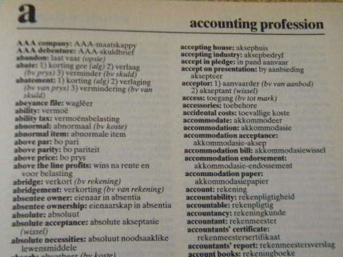 HIGH FINANCE DICTIONARY / GROOT FINANSIELE WOORDEBOEK  deur Geldenhuys en Viljoen