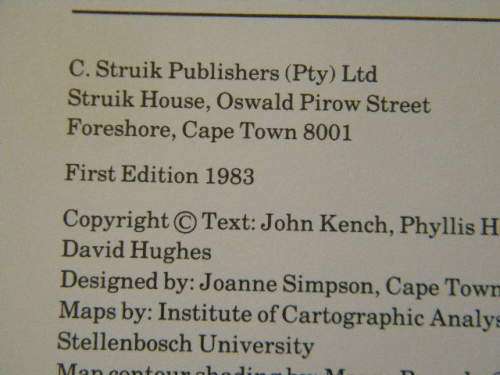 THE COMPLETE BOOK OF SOUTH AFRICAN WINES  by John Kench, Phyllis Hands and David Hughes