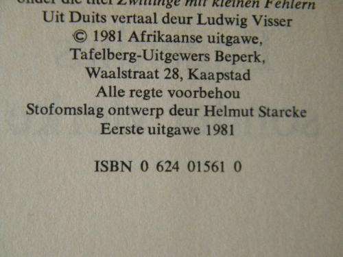 ENGELTJIES SONDER VLERKE  deur Heinz G Konsalik