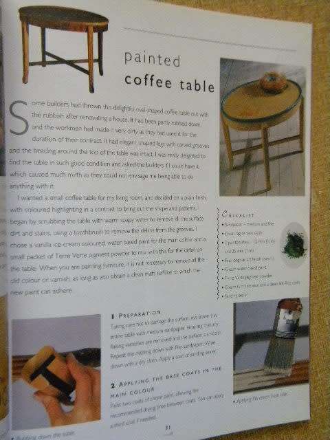 NEW STYLE FOR OLD JUNK  by Julie Collins  Creative ideas and contemporary ideas