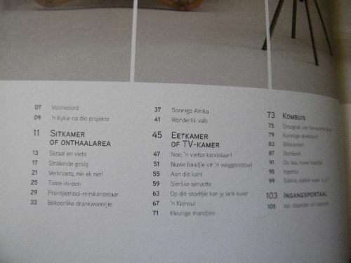 OUGOED WORD HOUGOED  deur Misi Overturf  Foto`s: Adriaan Oosthuizen  ( 50 Upcycling-Projekte)