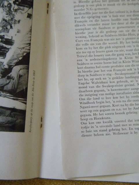 DIE ALTE FESTE EN DIE RUITER VAN SUIDWES  deur D.W. Krynauw