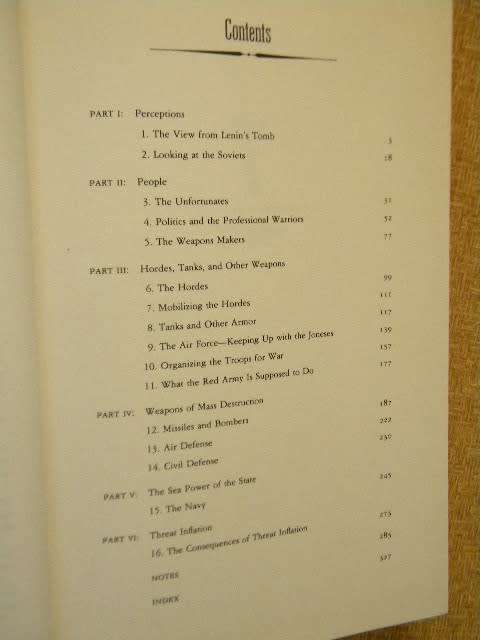 THE THREAT Inside the Soviet military machine  by Andrew Cockburn