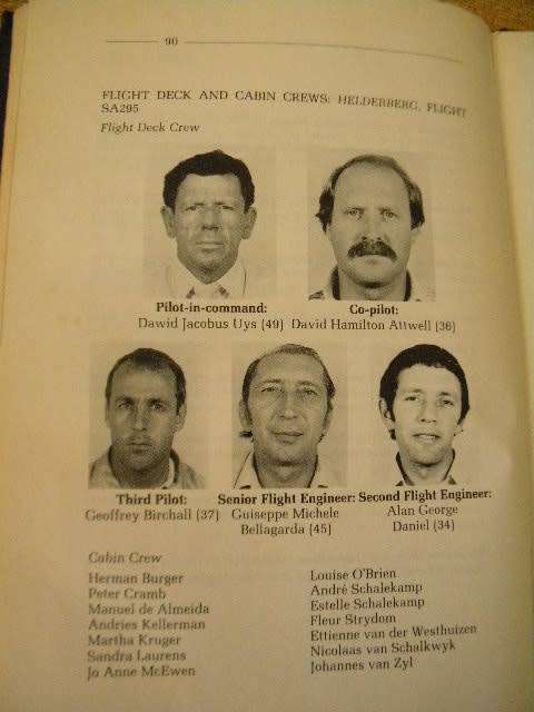 HELDERBERG: DEATH FLIGHT SA 295  by Ronnie Watt