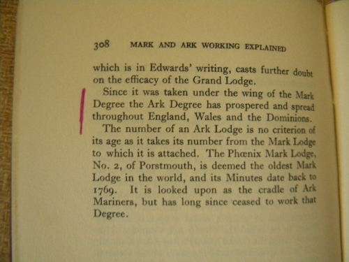 MARK AND ARK WORKING EXPLAINED  by Herbert F. Inman