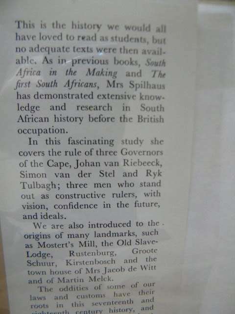 COMPANY`S MEN  by M. Whiting Spilhaus