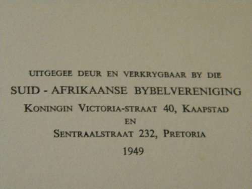 EK KYK TERUG  deur Ds. P. J. Viljoen