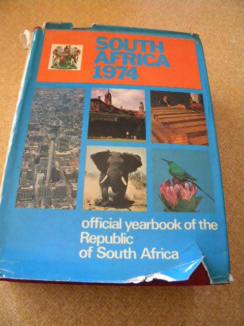 SOUTH AFRICA 1974  Official yearbook of the RSA