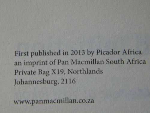 MY SECOND INITIATION  by Vusi Pikoli and Mandy Wiener