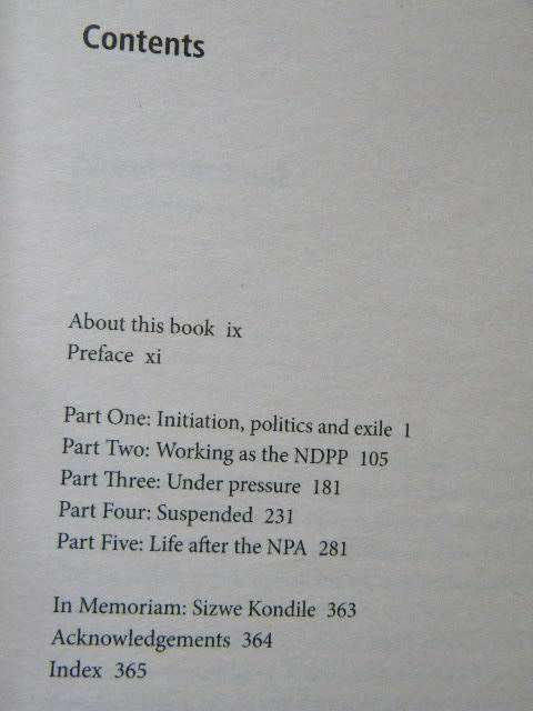 MY SECOND INITIATION  by Vusi Pikoli and Mandy Wiener