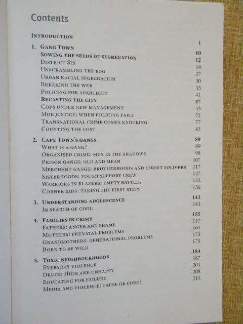 GANG TOWN, by Don Pinnock