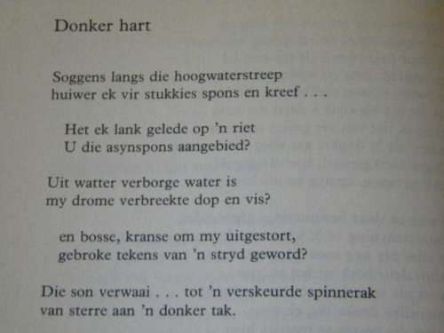 VERSAMELDE POëSIE  deur D. J. Opperman