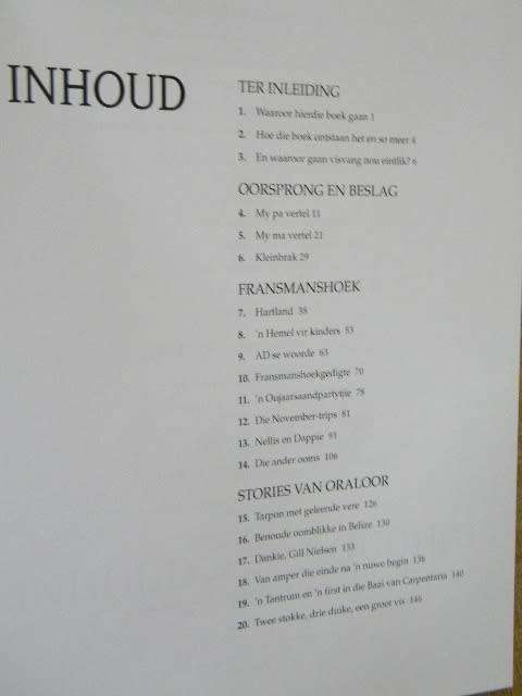 WAARAAN EK DINK AS EK TERUGDINK  (Visvangherinneringe)  deur Piet Beyers