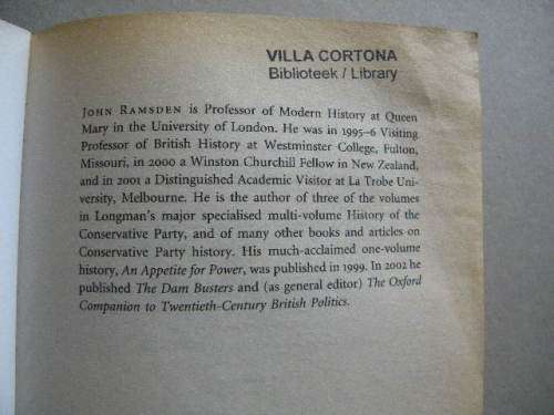 MAN OF THE CENTURY: WINSTON CHURCHILL AND HIS LEGEND SINCE 1945 by John Ramsden