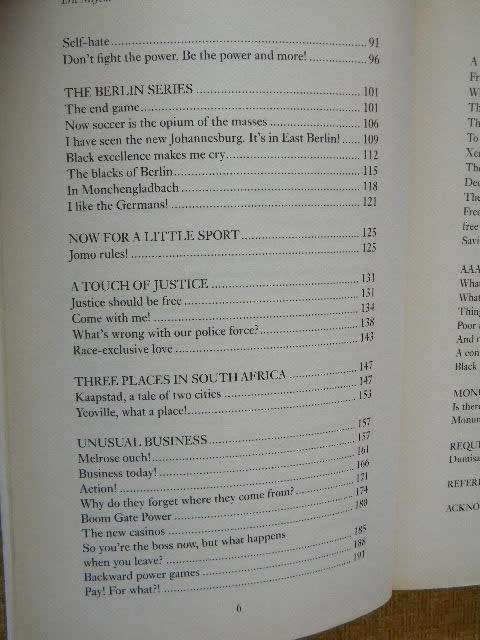 O`MANDINGO! The Only Black at a Dinner Party  by Eric Miyeni