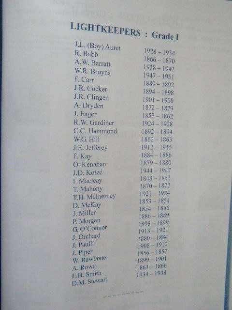 CAPE AGULHAS 1849 - 1949  by Jeannette Grobbelaar