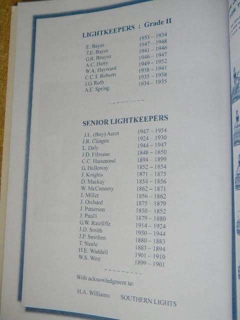 CAPE AGULHAS 1849 - 1949  by Jeannette Grobbelaar