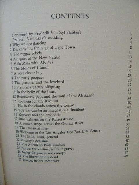 STRANGE DAYS INDEED by Shaun Johnson  (Tales from old and nearly new South Africa)