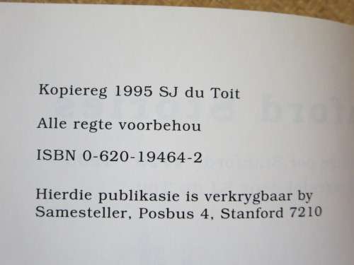 STANFORD STORIES  Die Vertellinge oor Stanford: 1729 - 1995