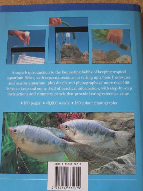 THE COMPLETE BOOK OF FRESHWATER AND MARINE TROPCIAL FISH  by R Crow and D Keeley