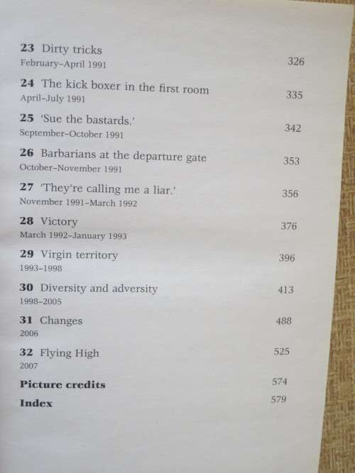 LOSING MY VIRGINITY  by Richard Branson  The Autobiography