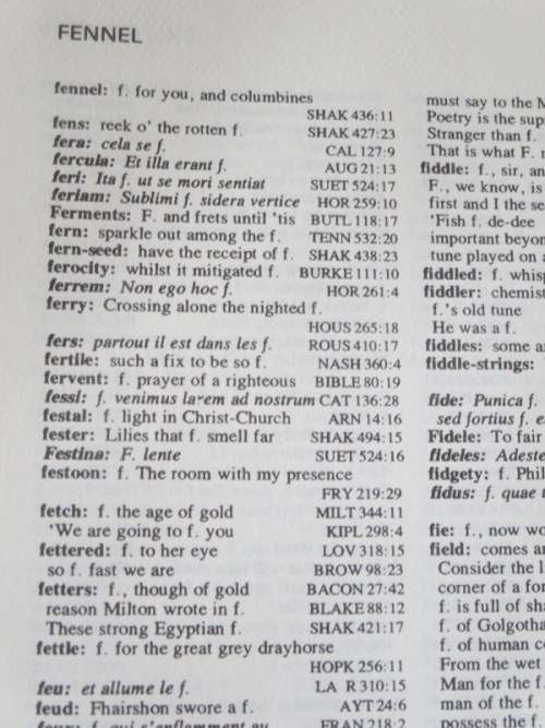 THE OXFORD DICTIONARY OF QUOTATIONS