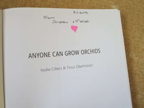 ANYONE CAN GROW ORCHIDS  by Nollie Cilliers and Tinus Oberholzer