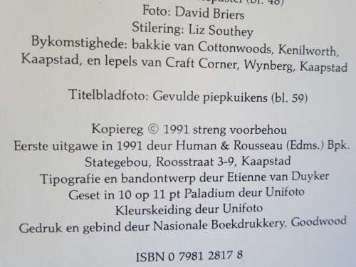 HUISGENOOT WENRESEPTE 4  deur Cermen Niehaus