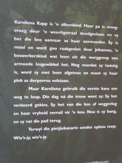 TOORBOS  deur Dalene Matthee