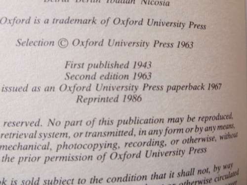 DOCUMENTS OF THE CHRISTIAN CHURCH  by Henry Bettenson