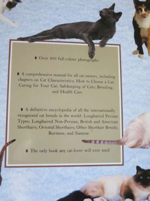 THE COMPLETE CAT BOOK  by Paddy Cutts (Encyclopedia of cats, cat breeds and cat care