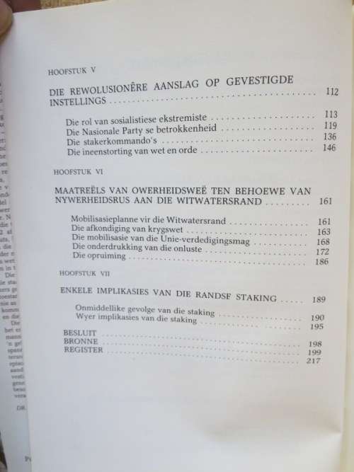 DIE MYNWERKERSTAKING 1922  deur A. G. Oberholster