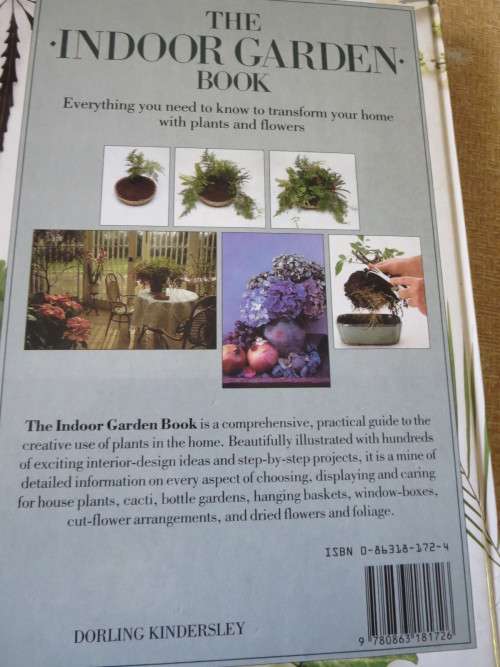 THE INDOOR GARDEN BOOK  by John Brookes  (Creative use of plants and flowers in the home)