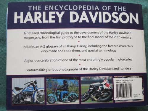 THE ENCYCLOPEDIA OF THE HARLEY DAVIDSON  by Peter Henshaw & Ian Kerr