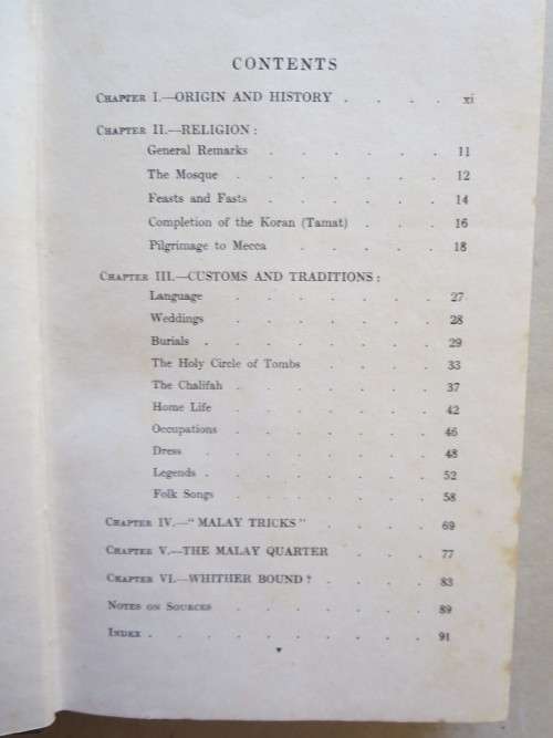 THE CAPE MALAYS  by I. D. du Plessis