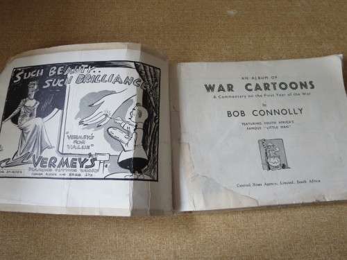 A SELECTION OF WAR CARTOON  by Bob Connolly
