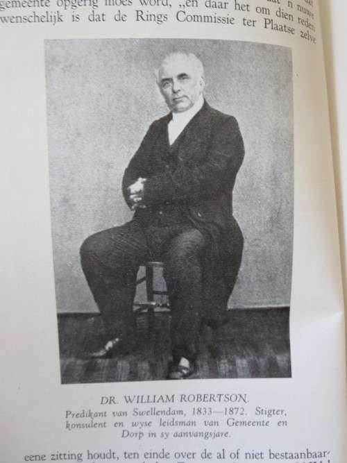 GEDENKBOEK ROBERTSON  1853 - 1953  deur A.H. Thom