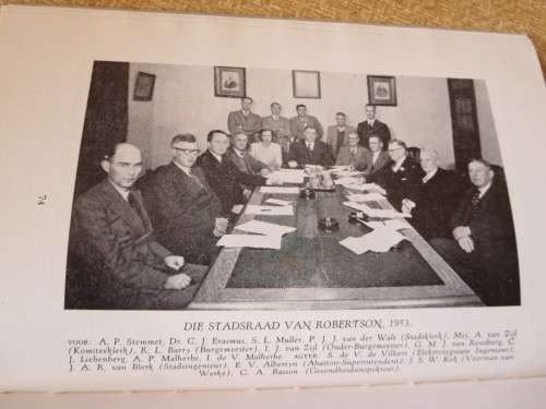 GEDENKBOEK ROBERTSON  1853 - 1953  deur A.H. Thom