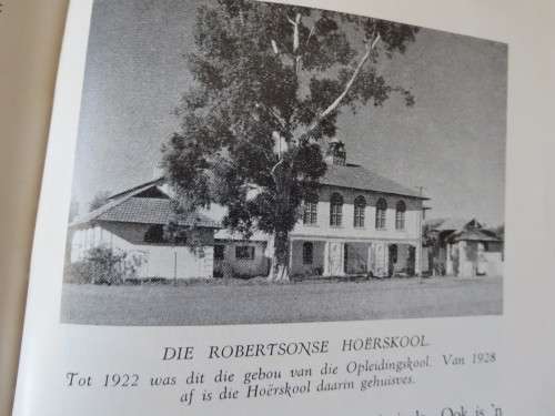 GEDENKBOEK ROBERTSON  1853 - 1953  deur A.H. Thom